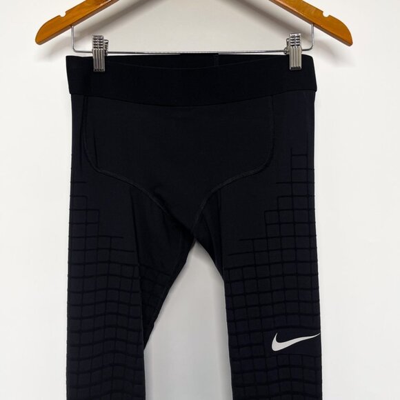 Nike PRO Hyperrecovery Compression Athletic Leggings Tights Stirrups Large - Picture 3 of 7